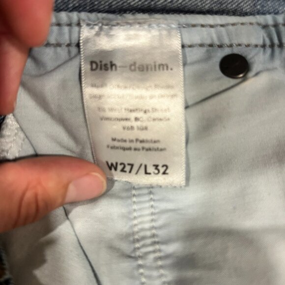 Dish Denim (Duer) Rigid Redux Straight & Narrow Jeans - Size 27, 32" Inseam - Picture 5 of 5
